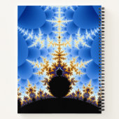 Magnificant Mandelbrot Fractal Notitieboek (Achterkant)