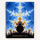Magnificant Mandelbrot Fractal Notitieboek (Voorkant)