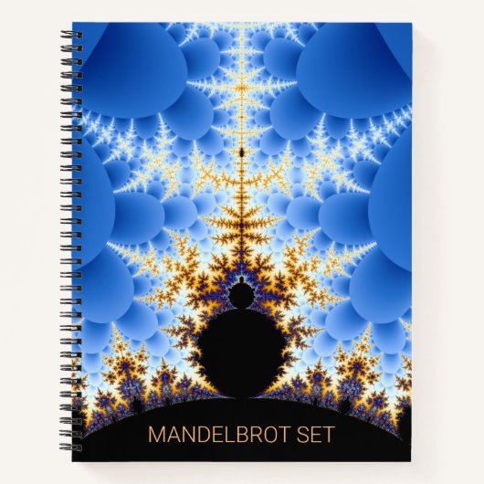 Magnificant Mandelbrot Fractal Notitieboek (Voorkant)