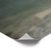 Magnificant meer Krn met berg Krn, Slovenië Poster (Hoek)