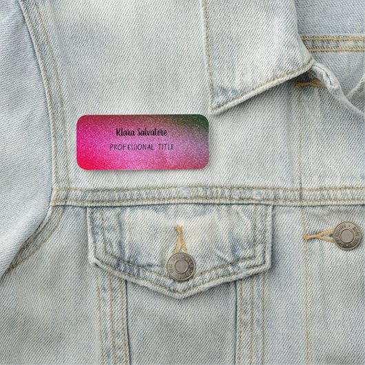 Magnificant modern Elegant Paars Glitter Naamplaatje (In situ)