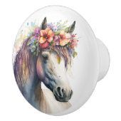 Magnificant paard keramische knop (Rechts)