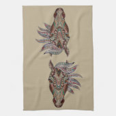 Magnificant paard theedoek (Verticaal)