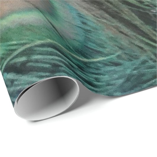 Magnificant Peacock Feathers Cadeaupapier (Rol Hoek)