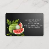 MAgnificant Prachtige Perfect Watermelon Visitekaartje (Achterkant)
