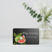 MAgnificant Prachtige Perfect Watermelon Visitekaartje (Staand voorkant)