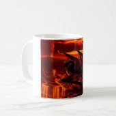 Magnificant Red Dragon Koffiemok (Voorkant links)