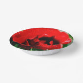 Magnificant Red Rose Love Papieren Kommen (Gebogen)