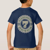 Magnificant Seven Gambling Graphic T-shirt (Achterkant)
