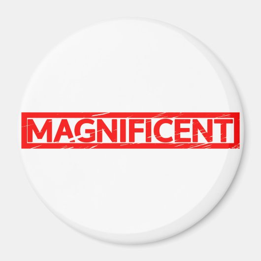 Magnificant Stamp Magneet (Voorkant)