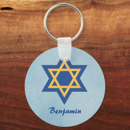 Magnificant Star van David Sleutelhanger (Voorkant)