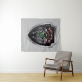 Magnificant STB Bat 75th Ranger Regimental Scroll Wandkleed (In Situ (horizontaal))