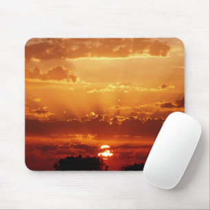 Magnificant Sunset Sky Mousepad Muismat