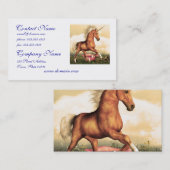 Magnificant Unicorn Visitekaartje (Voorkant / Achterkant)