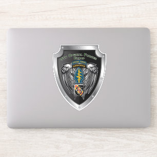 Magnificante 5e speciale groep van de strijdkracht sticker