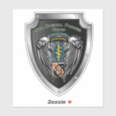 Magnificante 5e speciale groep van de strijdkracht sticker (Vel)