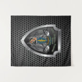 Magnificante 5e speciale groep van de strijdkracht wandkleed (Voorkant (horizontaal))