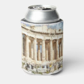 Magnificante Acropolis in Athene Blikjeskoeler (Blikje Achterkant)