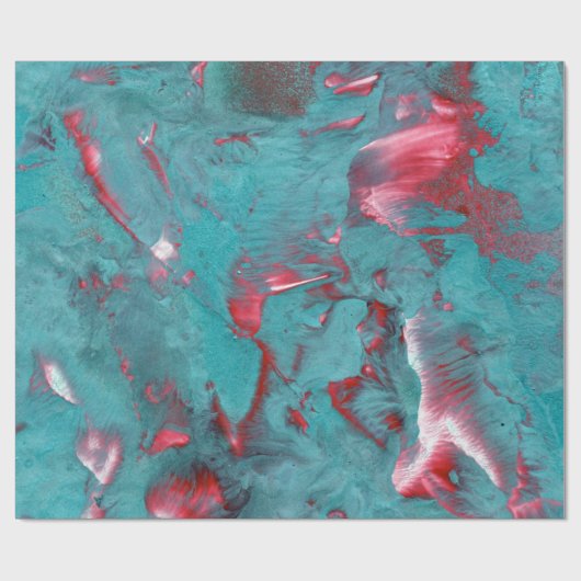 Magnificante gedraaide marmer cadeaupapier (Vlak)