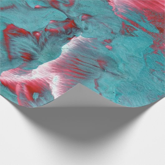 Magnificante gedraaide marmer cadeaupapier (Hoek)