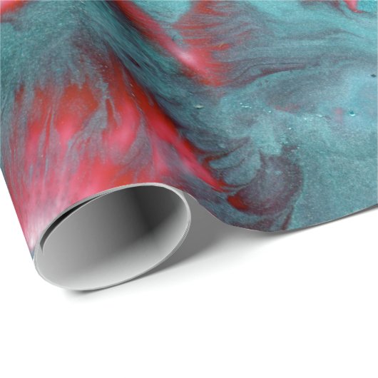 Magnificante gedraaide marmer cadeaupapier (Rol Hoek)