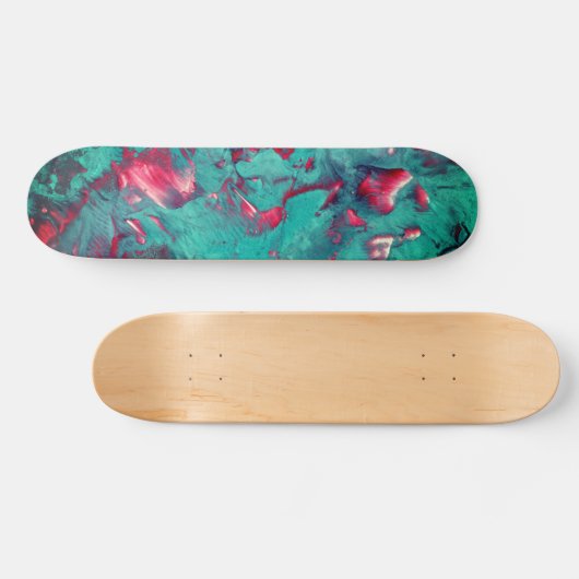 Magnificante gedraaide marmer persoonlijk skateboard (Horizontaal)