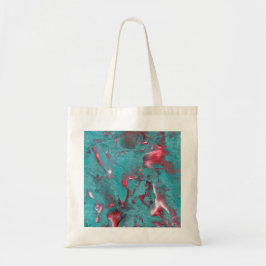 Magnificante gedraaide marmer tote bag