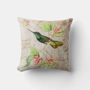 Magnificante Hummingbird  Grunge Pillow Kussen