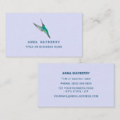 Magnificante Hummingbird Visitekaartje (Voorkant / Achterkant)