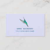 Magnificante Hummingbird Visitekaartje (Voorkant)