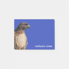 Magnificante Red-Tailed Hawk in de zon Post-it® Notes