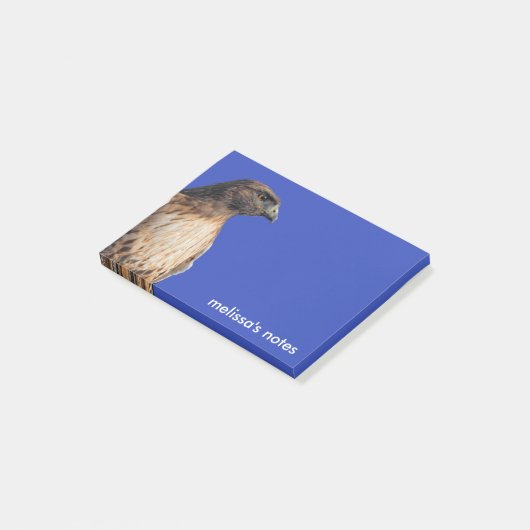 Magnificante Red-Tailed Hawk in de zon Post-it® Notes (Schuin)