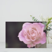 Magnificante roze Rose Briefpapier (Staand voorkant)