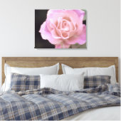 Magnificante roze Rose Canvas Afdruk (Insitu (Slaapkamer))