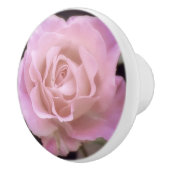 Magnificante roze Rose Keramische Knop (Rechts)