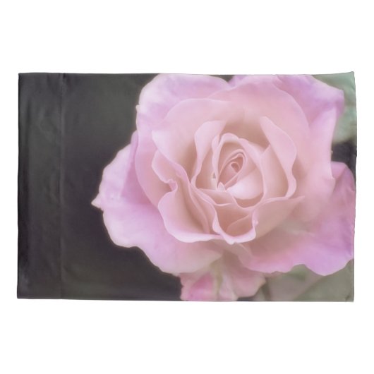 Magnificante roze Rose Kussensloop (Achterkant)