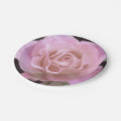 Magnificante roze Rose Papieren Bordje (Gekanteld)