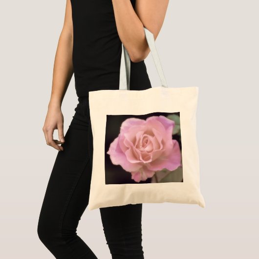 Magnificante roze Rose Tote Bag (Voorkant (product))