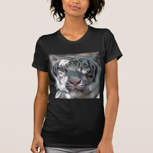 Magnificante witte tijger t-shirt (Voorkant)
