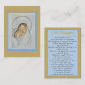 Magnificat Holy Card – Mary’s Mantle Collection  Notitiekaartje (Voorkant / Achterkant)