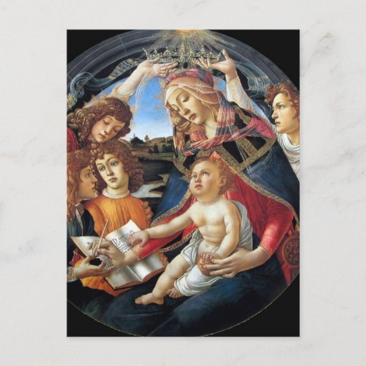 Magnificat Madonna Briefkaart (Voorkant)