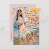 Magnificat Prayer Kaart, Canticle of Mary (Voorkant / Achterkant)