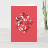 Magnificat (rood) kaart (Voorkant)