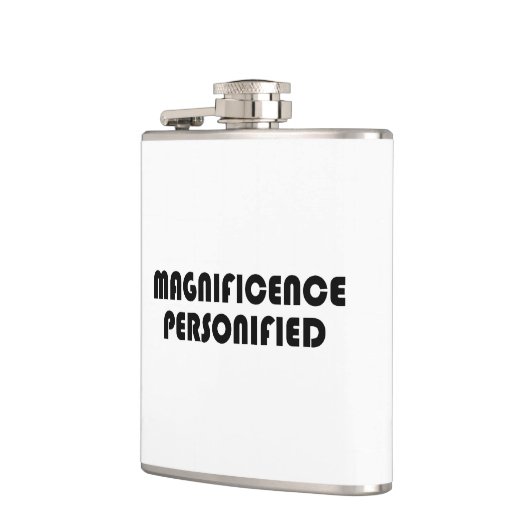 Magnificence gepersonificeerd heupfles (Links)