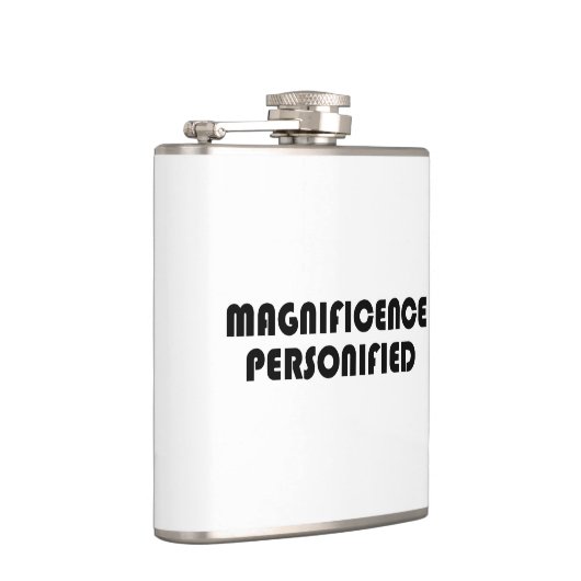 Magnificence gepersonificeerd heupfles (Rechts)