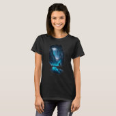 Magnificent And Ancient Blue Ices Cave At The Edge T-shirt (Voorkant volledig)