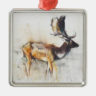 Magnificent Fallow Buck 2006 Metalen Ornament