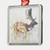 Magnificent Fallow Buck 2006 Metalen Ornament (Links)