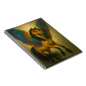Magnificent Horse With Spectacular Wings Notitieboek (Rechterzijde)