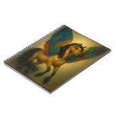 Magnificent Horse With Spectacular Wings Notitieboek (Linkerzijde)